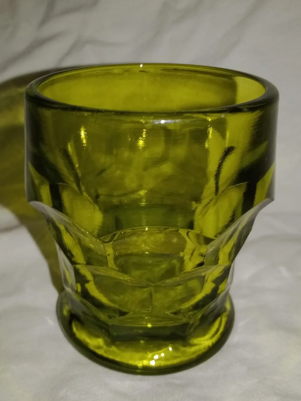 Vintage Glass Starburst Mini Pitcher And Viking Mini Shotglass Toothpick Holder